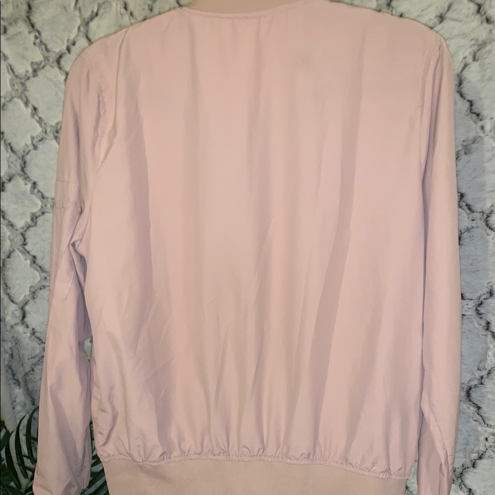 Blush Lightweight Bomber Jacket - image 3